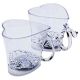 Heart Shape Blinking Led Glass Cup