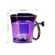 Heart Shape Blinking Led Glass Cup